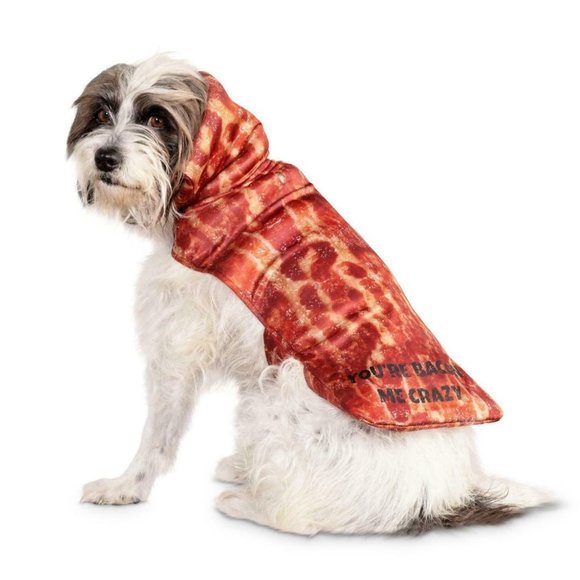 Bootique Pet Costume - Bacon for More - You're Bacon Me Crazy - L - Large - New - Picture 1 of 3